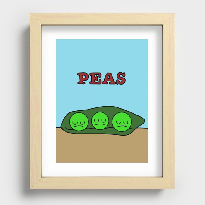the pod squad Recessed Framed Print