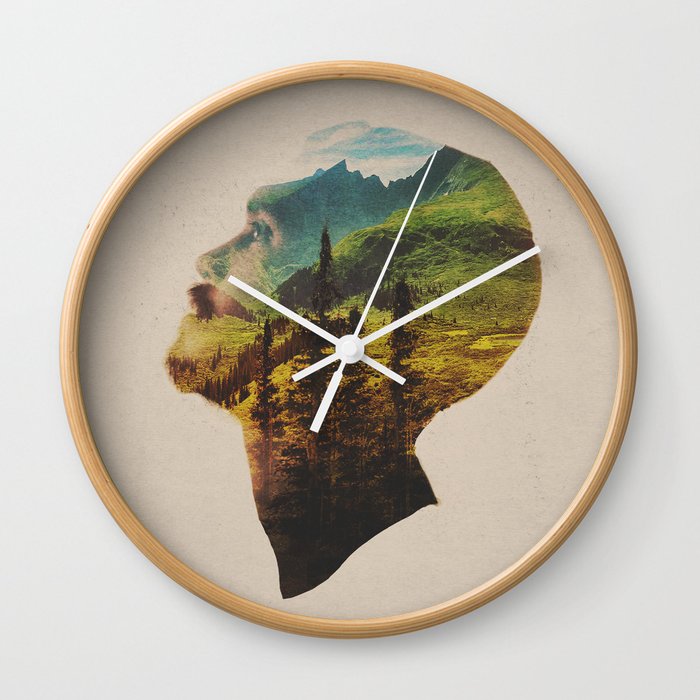 Out Of Mind Wall Clock