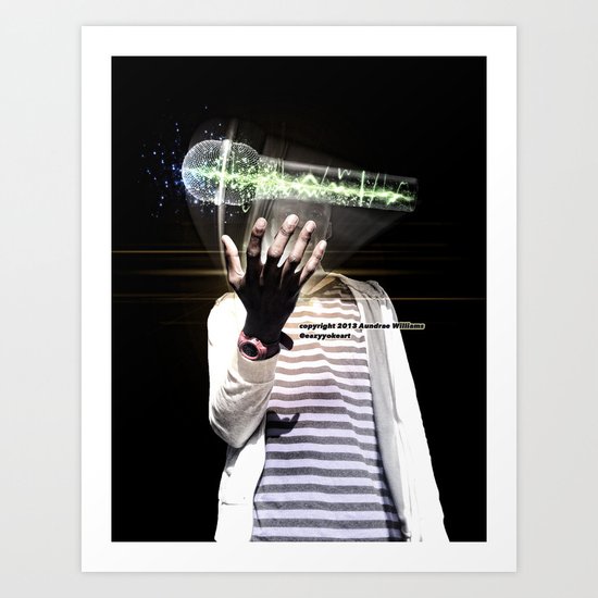 FOLLOW YOUR PASSION Art Print