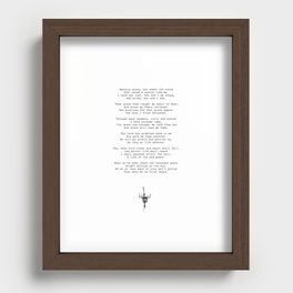 Amazing Grace Recessed Framed Print