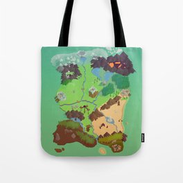 The Continent of Antonica Tote Bag