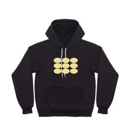 Four Shades of Yellow with White Squiggly Lines Hoody