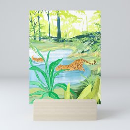 Deep in a Rainforest Mini Art Print