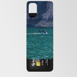 Whale Surfacing III, Resurrection Bay, Alaska Android Card Case