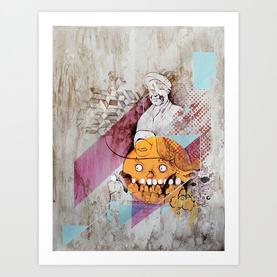 "...think about the stories that we could have told" Art Print