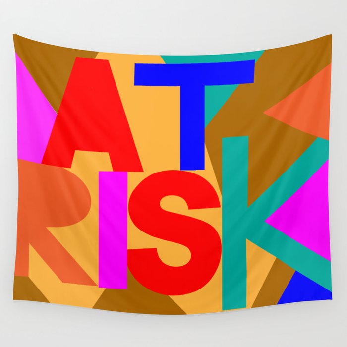 AT RISK Wall Tapestry