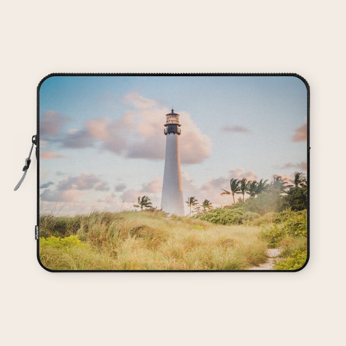 Cape Florida  Lighthouse in Key Biscayne Laptop Sleeve