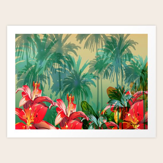 Tropical Art Print