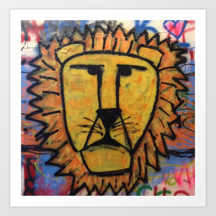 Graffiti lion deals