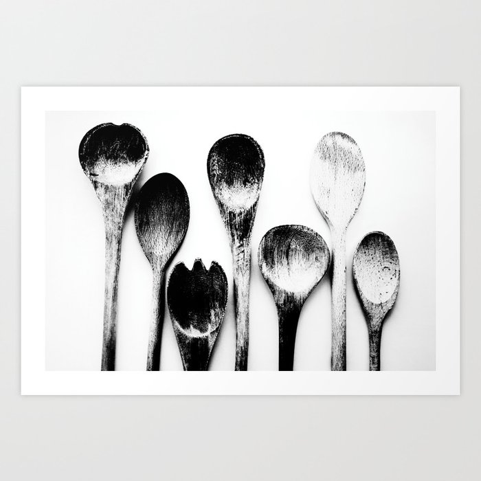 Spoons Art Print
