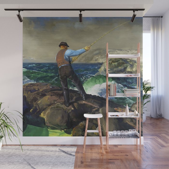 George Wesley Bellows "The Fisherman" Wall Mural