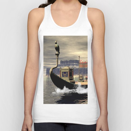 Sacred barge Unisex Tank Top