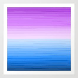 Ombre Art Prints Society6