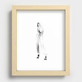 Fashion 1 Recessed Framed Print