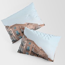 Spain Photography - Downtown In Madrid Pillow Sham