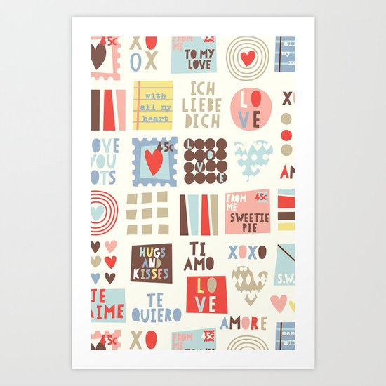 Sweetie Darling Art Print