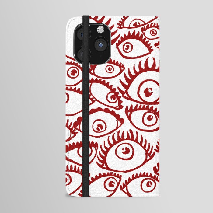 Seeing Red iPhone Wallet Case