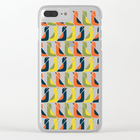 Duck Duck Clear iPhone Case