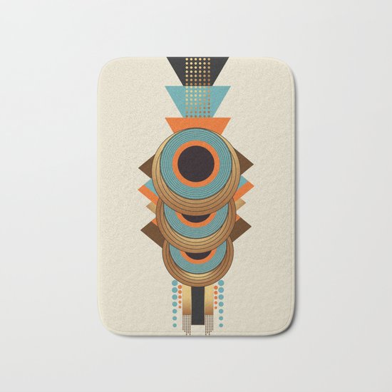 Queen's necklace Bath Mat