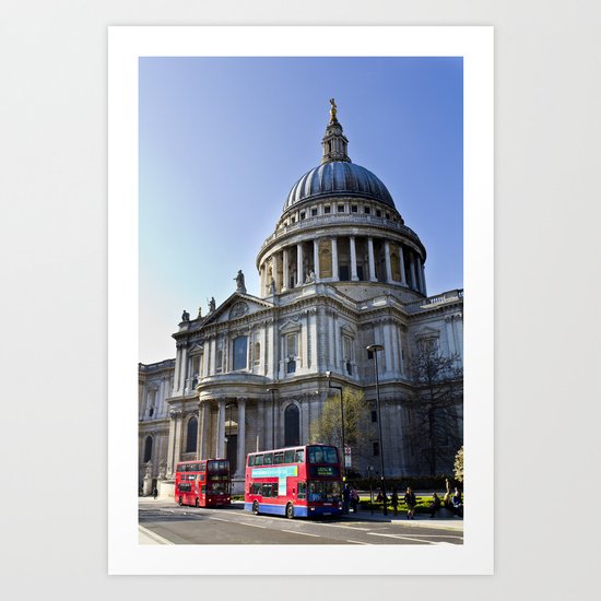 St Paul's Cathedral London Art Print