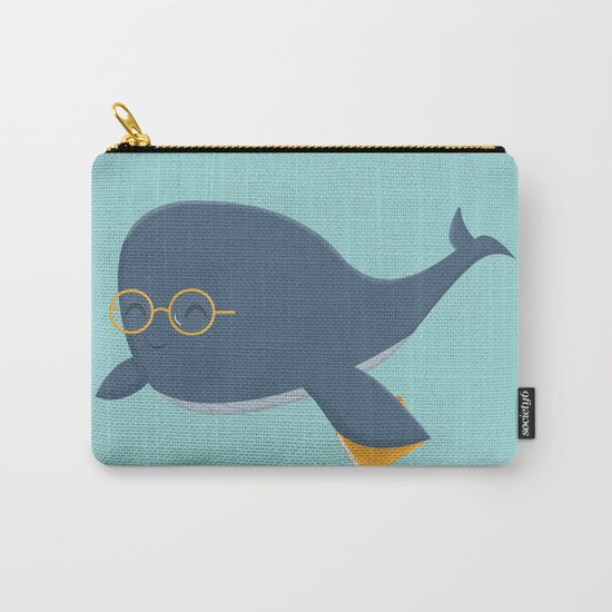 Ms. Whale Carry-All Pouch