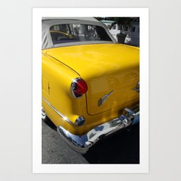 Vintage Car Taillights Art Print | Art, Photo, Transportation, Digital, Cardetails, Vehicle, Cartaillights, Vintagecar, Walldecor, Carart 
