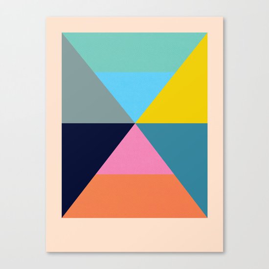 Dhurrie Ocean 1 — Matthew Korbel-Bowers Canvas Print