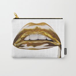 Golden Lips Carry-All Pouch