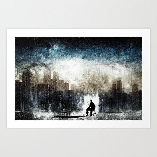 City Thoughts Art Print