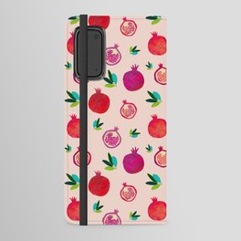 Pomegranate Blush Android Wallet Case