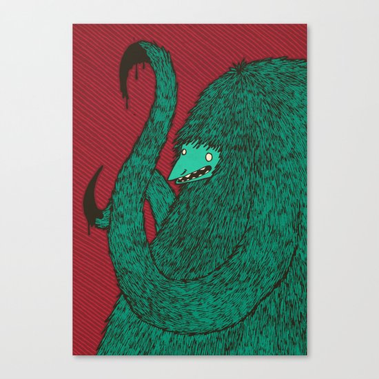 Monster Canvas Print