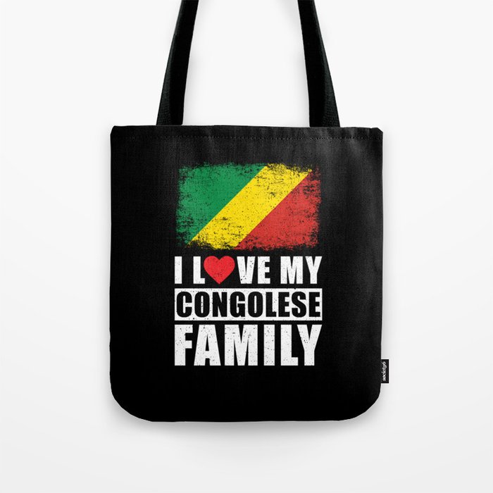 Congolese Family Tote Bag