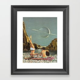 Serenade to Saturn Framed Art Print