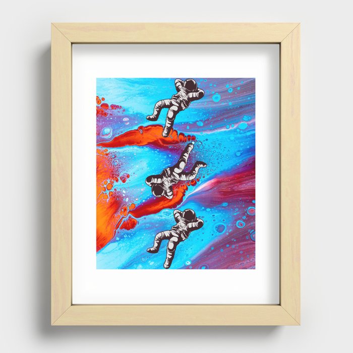relax Recessed Framed Print