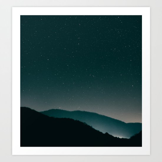 Magic Mountains Art Print
