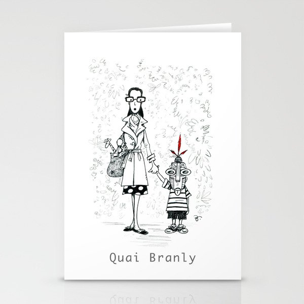 A Few Parisians by David Cessac: Quai Branly Stationery Cards