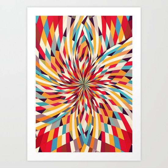In Flower Art Print