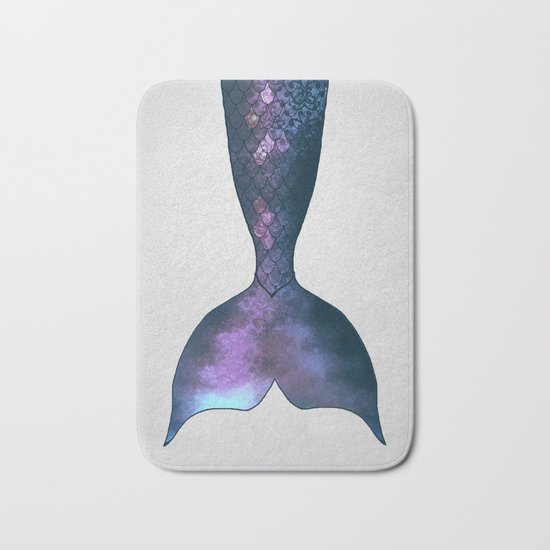 mermaid tail #5 Bath Mat