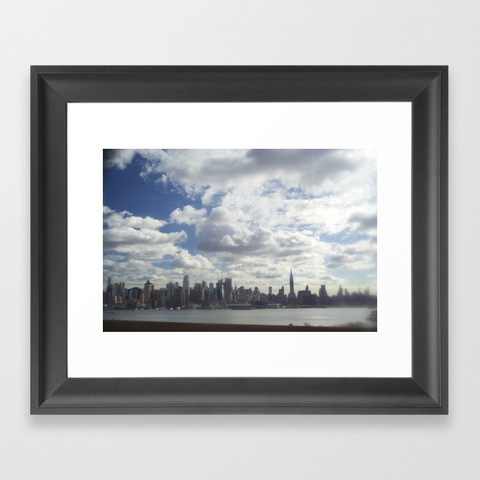 NY Landscape Framed Art Print