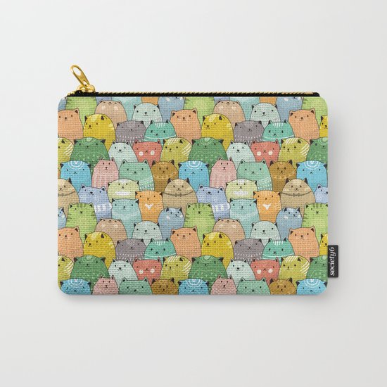 Catz Pattern Carry-All Pouch
