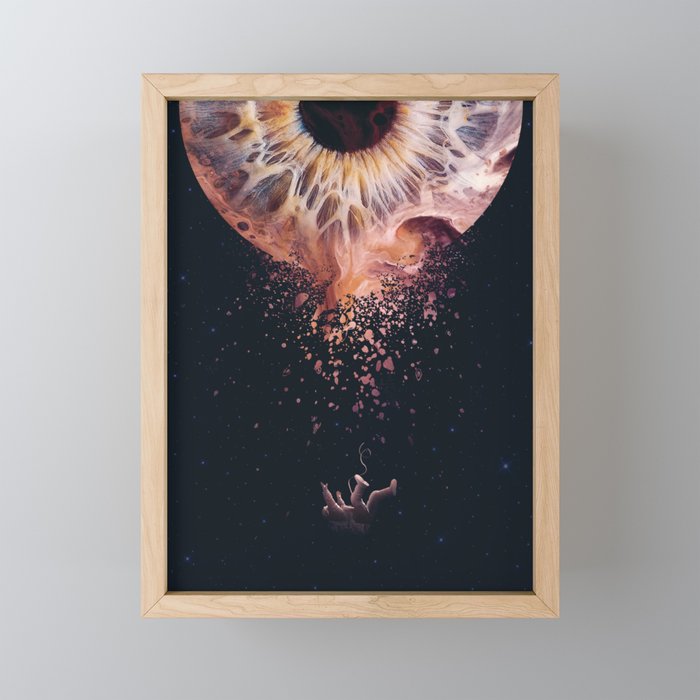 Everything is an illusion Framed Mini Art Print