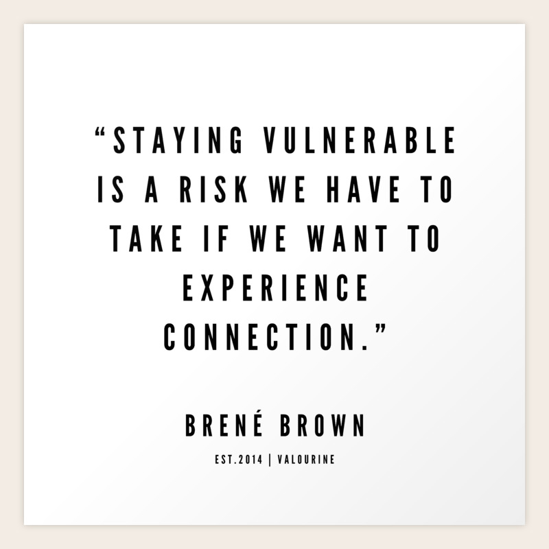 3 Brene Brown Quotes 190524 White Design Art Print By Quotesandsayings Society6