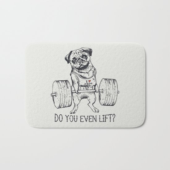 Do You Even Lift Bath Mat