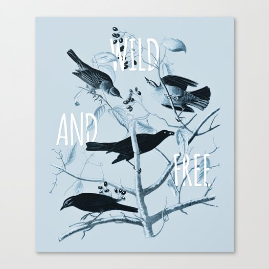 Wild and Free Canvas Print