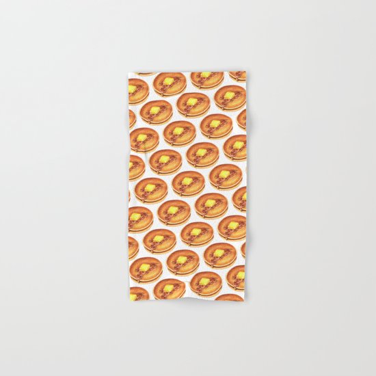 Pancakes Pattern Hand & Bath Towel