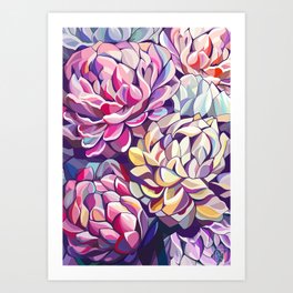 Peonies Art Print