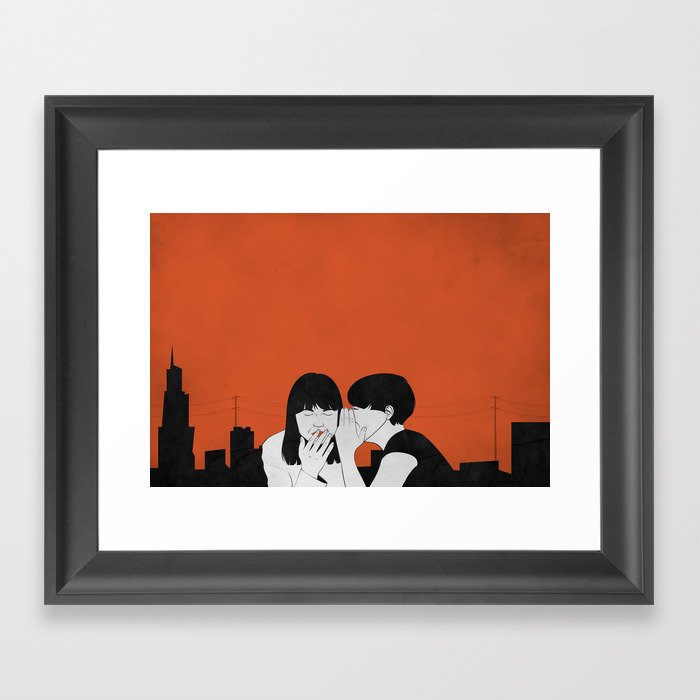 If they only knew Framed Art Print