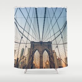 Brooklyn Bridge Shower Curtains Society6 Brooklyn Bridge New York City Shower Curtain