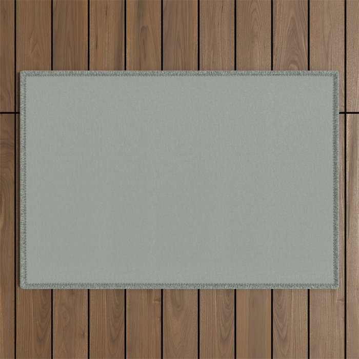 Dark Gray Solid Color, Pairs to Benjamin Moore Heather Gray 2139-40 Accent  to Tucson Teal Outdoor Rug