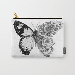 Butterfly in Bloom Carry-All Pouch